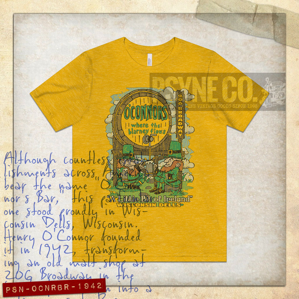 O'Connor's Bar Wisconsin Dells 1942 Vintage Men's T-Shirt