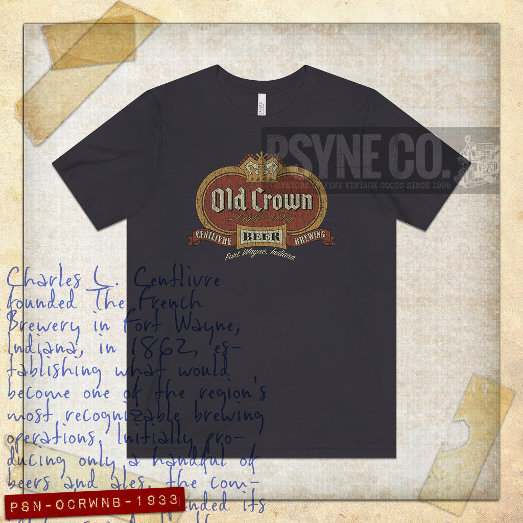 Old Crown Beer 1933 Vintage Men’s T-Shirt