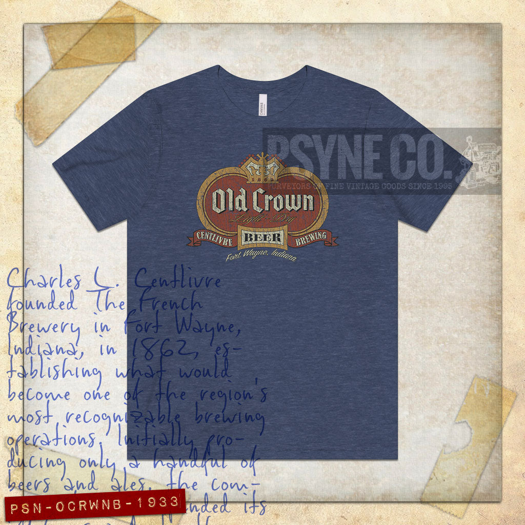 Old Crown Beer 1933 Vintage Men’s T-Shirt