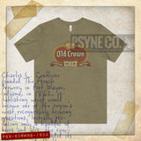 Old Crown Beer 1933 Vintage Men’s T-Shirt