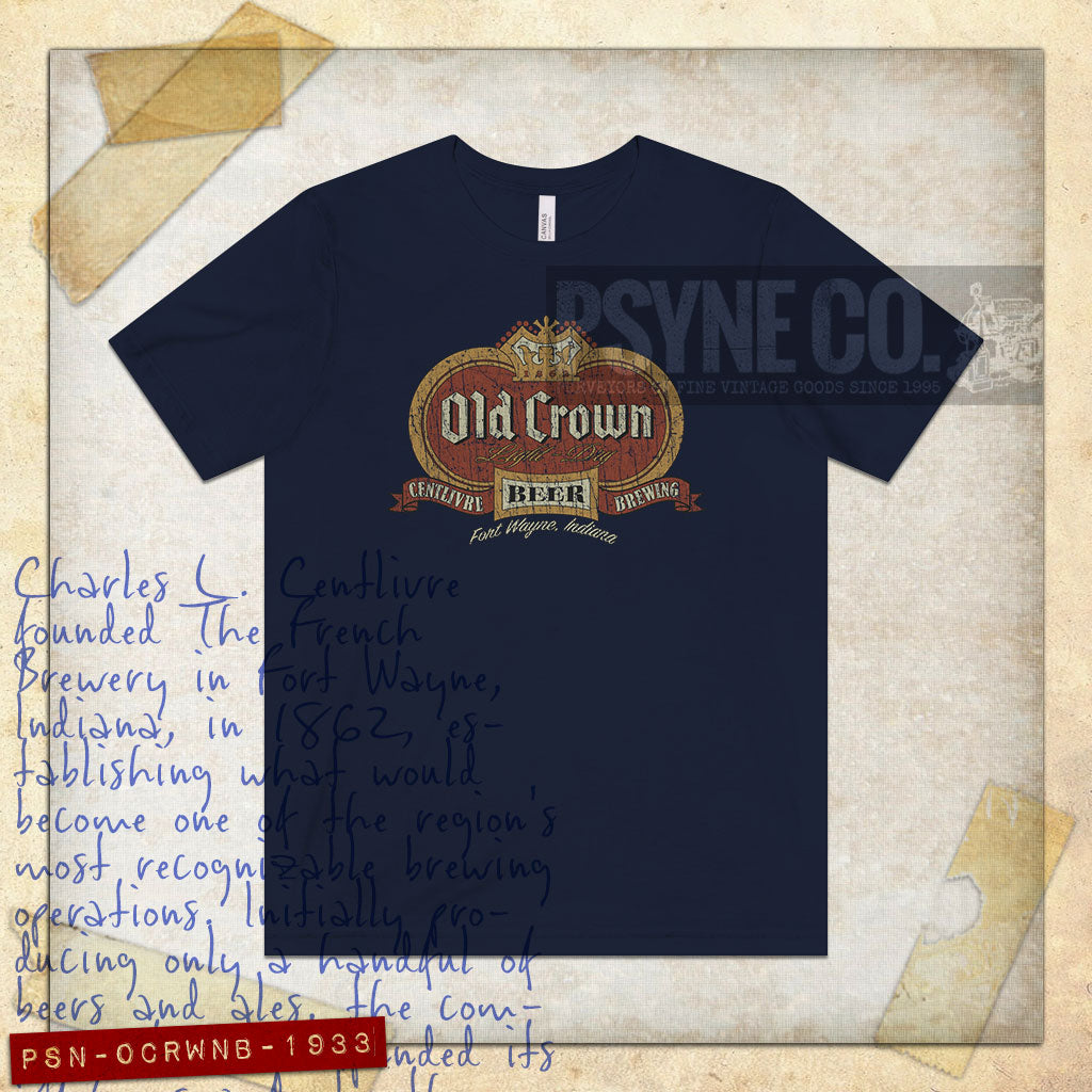 Old Crown Beer 1933 Vintage Men’s T-Shirt