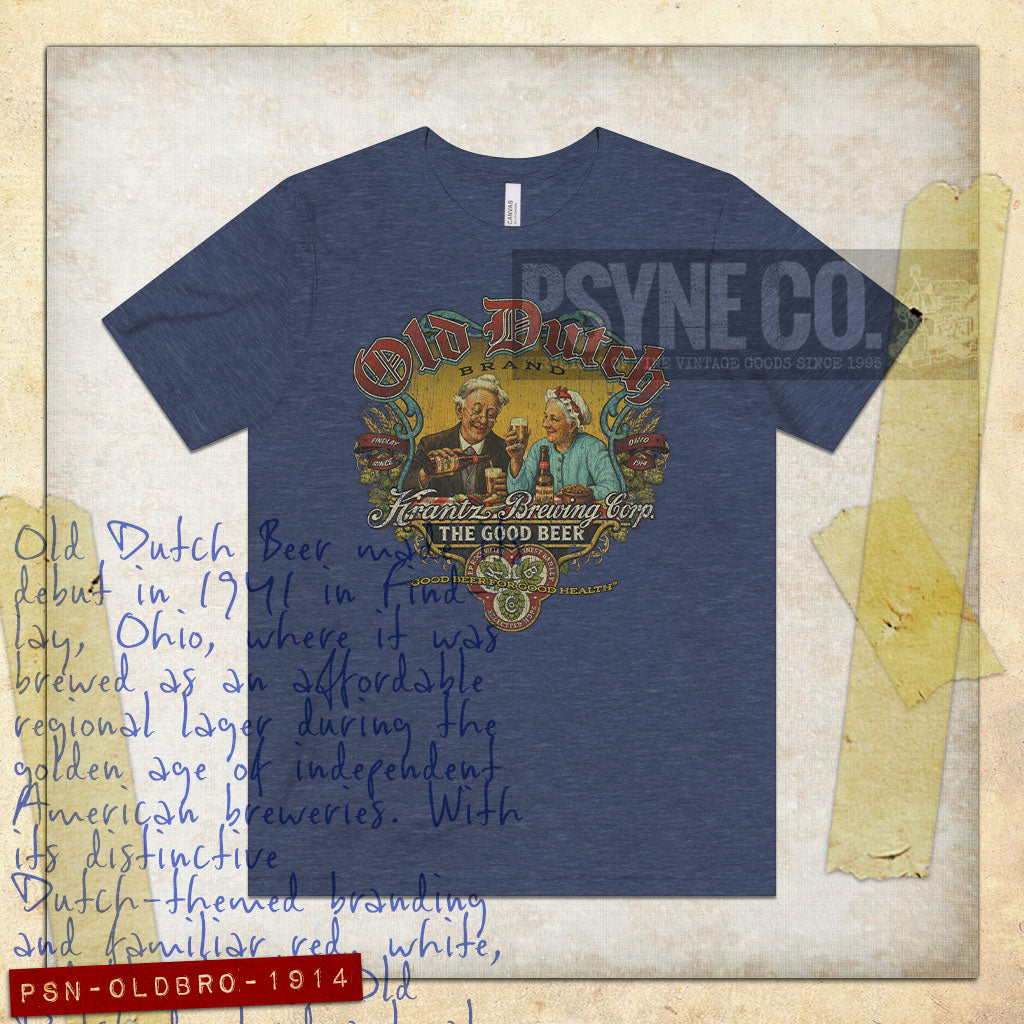 Old Dutch Beer Ohio 1914 Vintage Men's T-Shirt