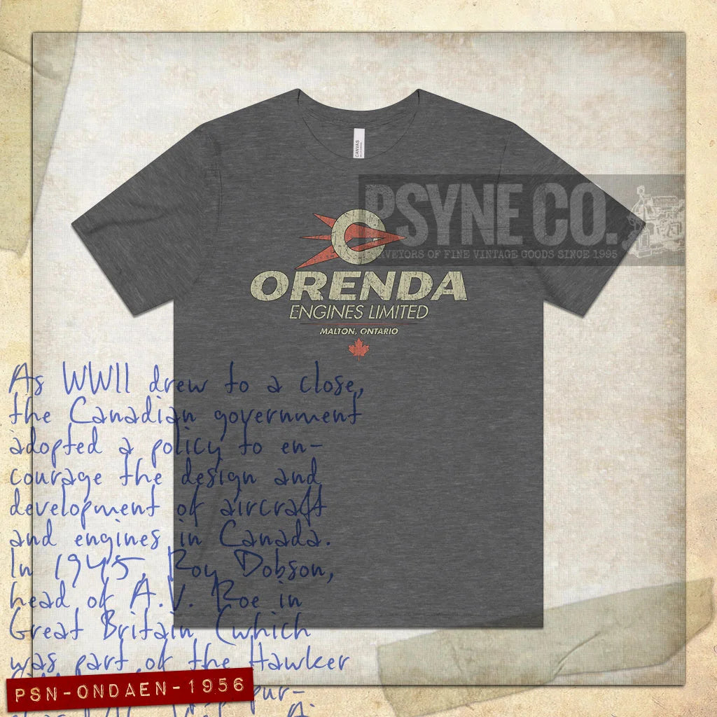 Orenda Engines 1956 Vintage Men's T-Shirt