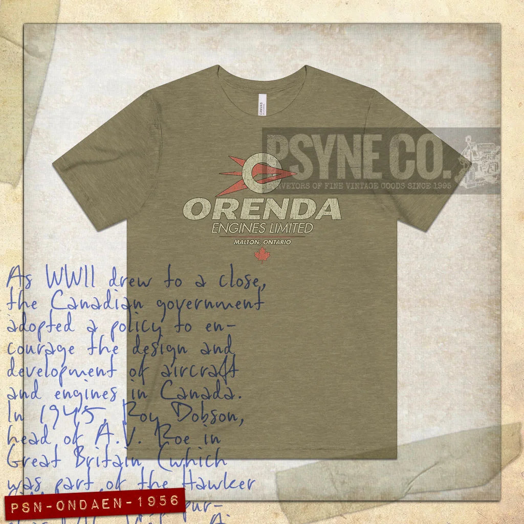 Orenda Engines 1956 Vintage Men's T-Shirt