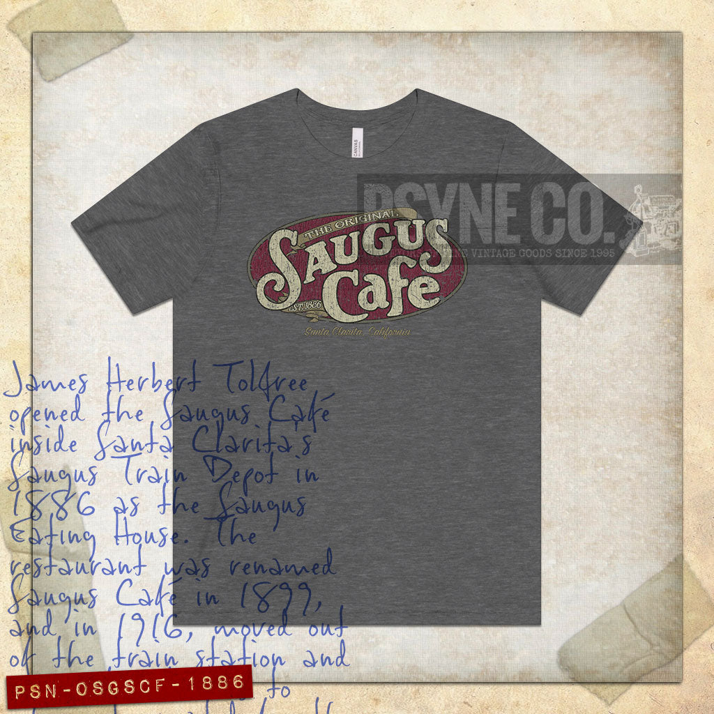 The Original Saugus Cafe 1886 Vintage Men's T-Shirt