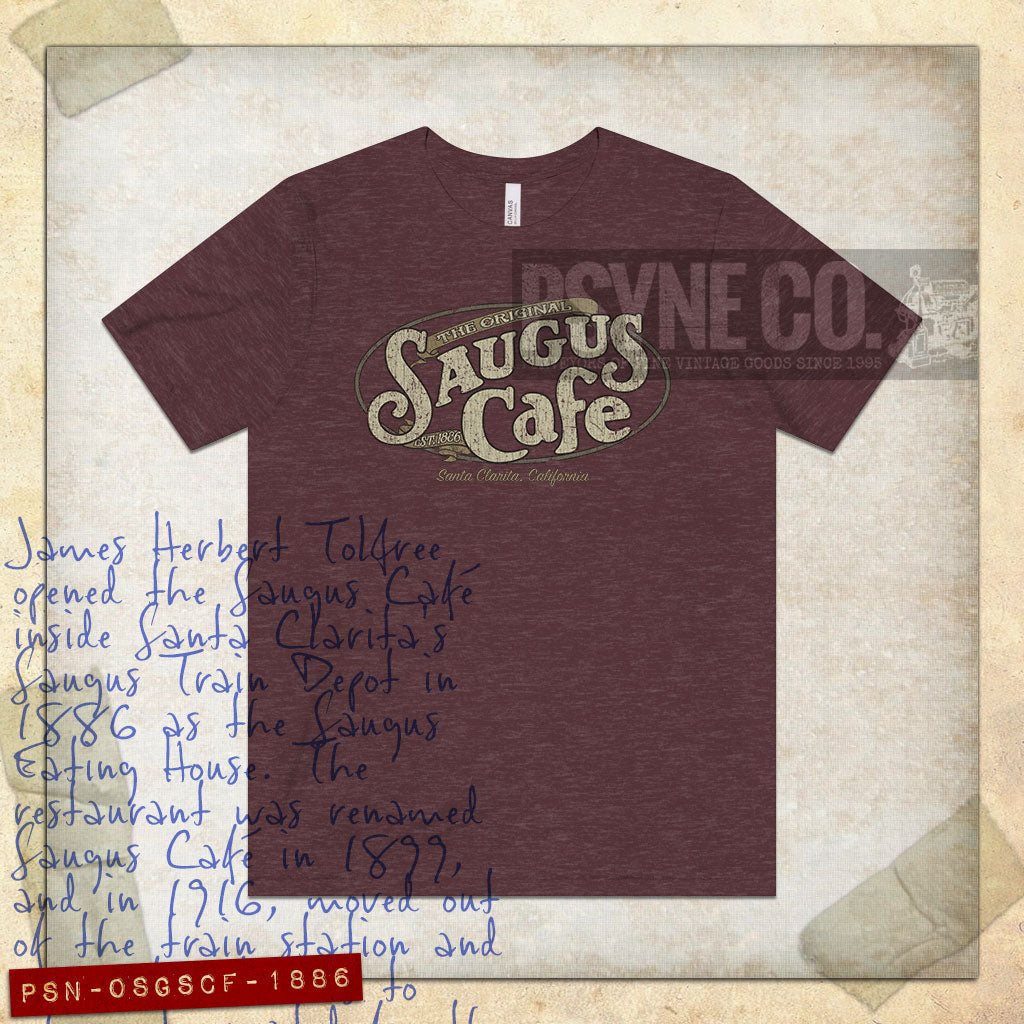 The Original Saugus Cafe 1886 Vintage Men's T-Shirt