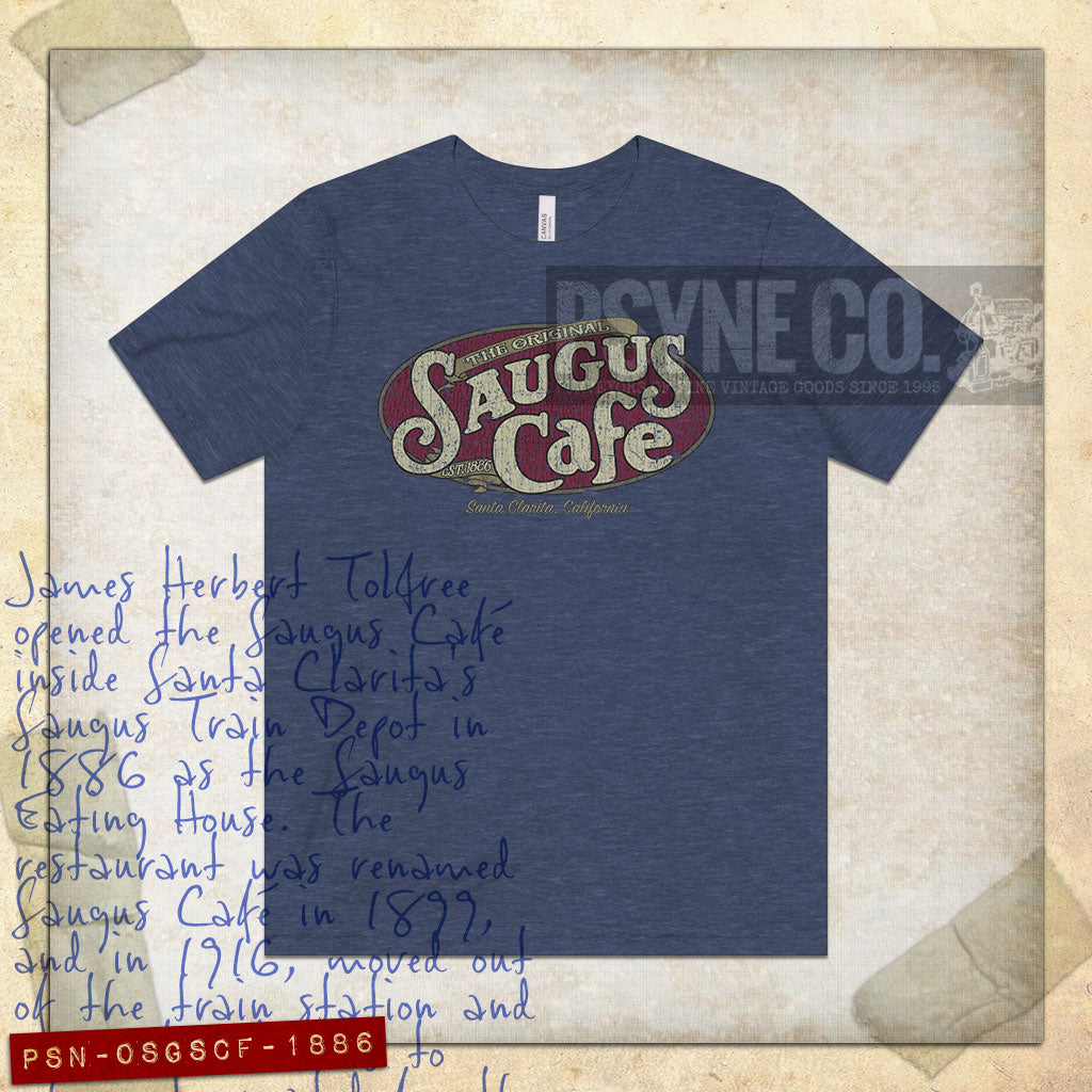 The Original Saugus Cafe 1886 Vintage Men's T-Shirt