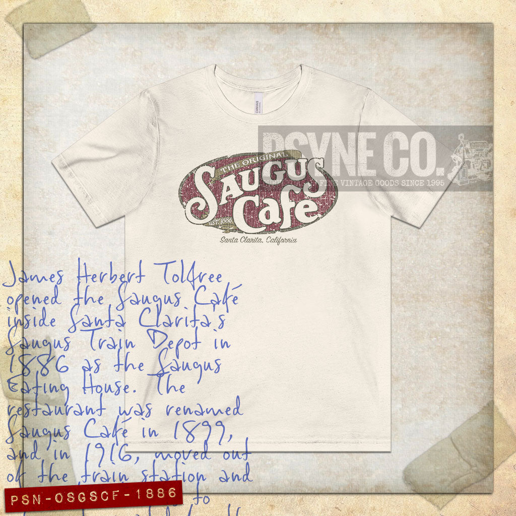 The Original Saugus Cafe 1886 Vintage Men's T-Shirt