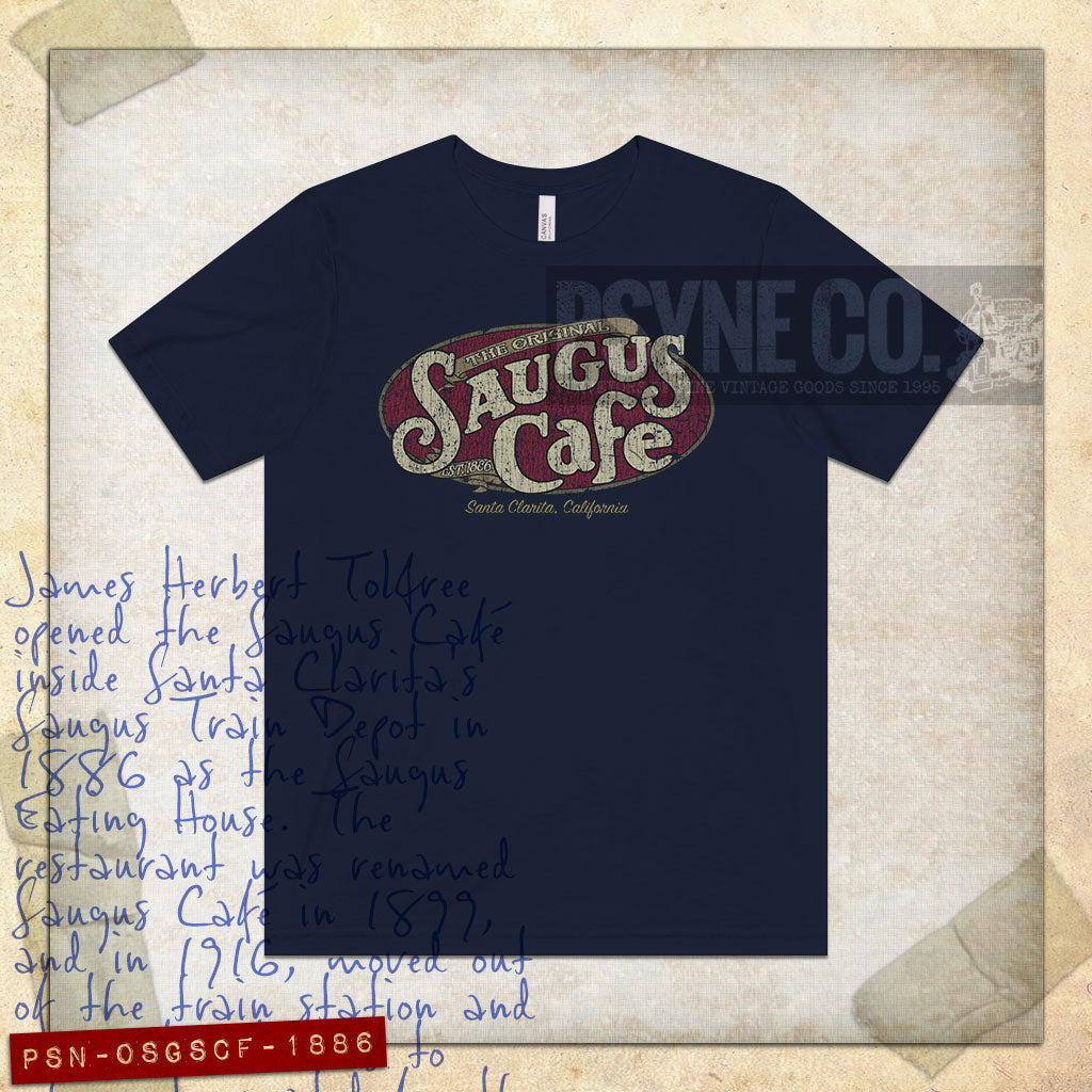 The Original Saugus Cafe 1886 Vintage Men's T-Shirt
