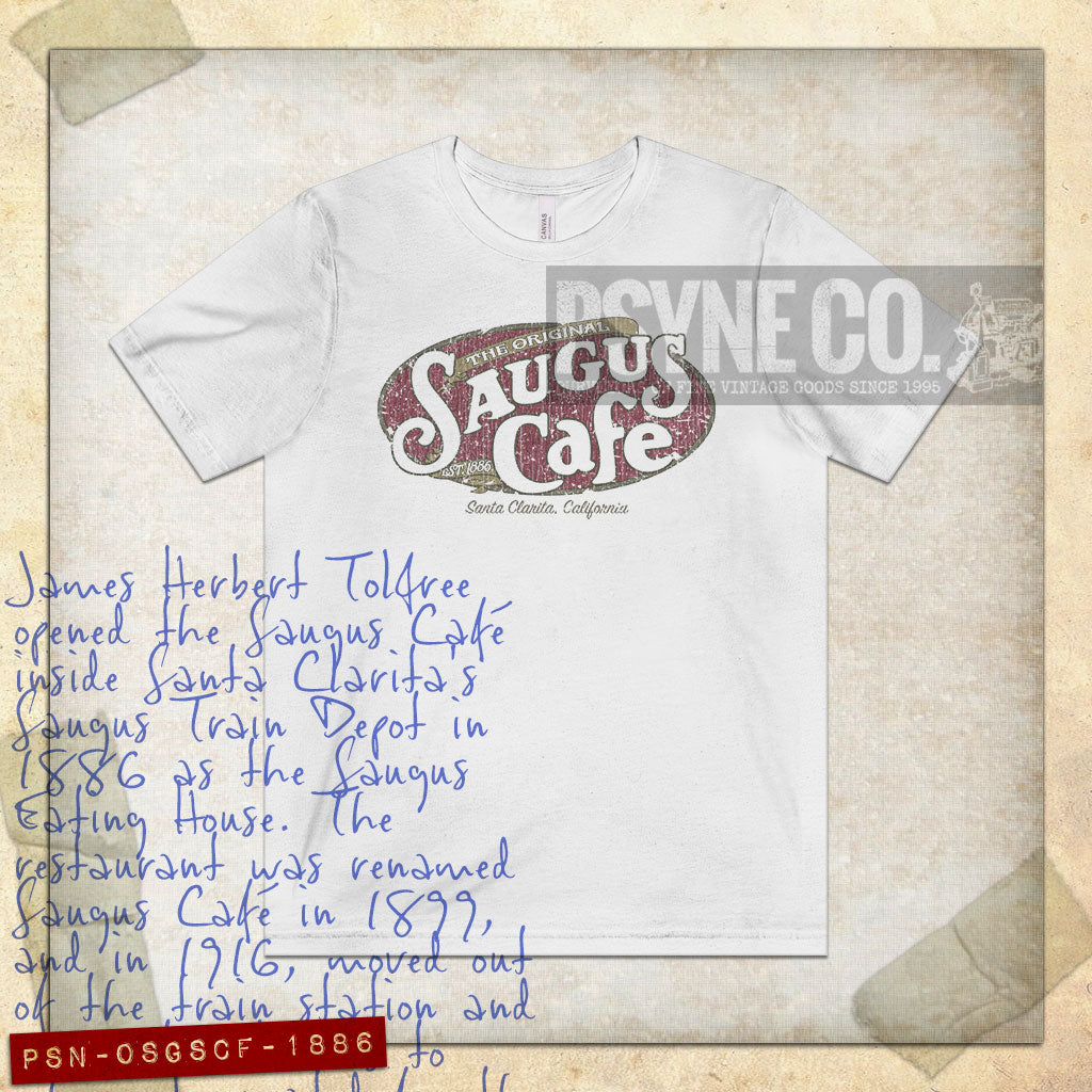 The Original Saugus Cafe 1886 Vintage Men's T-Shirt