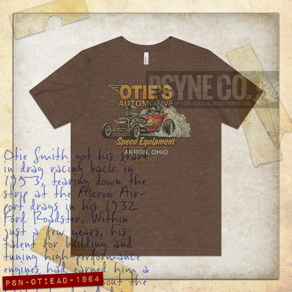 Otie's Automotive Dragmaster 1964 Vintage Men's T-Shirt