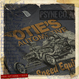 Otie's Speed Equipment 1955 Vintage Men's T-Shirt