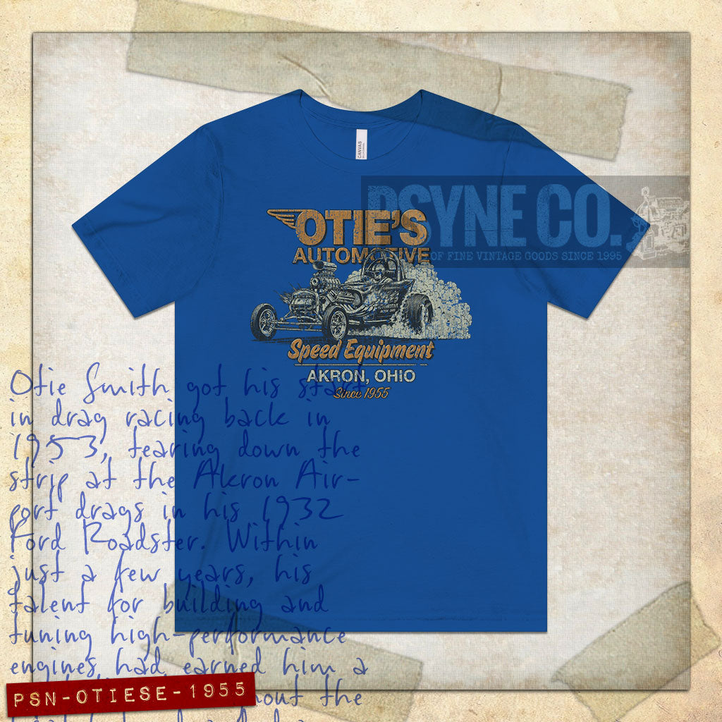 Otie's Speed Equipment 1955 Vintage Men's T-Shirt
