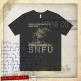 Open Up Your Mouth and Say SNFU 1981 Vintage Men’s T-Shirt