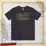 Ozzie's Ice Cream Parlor 1956 Vintage Men’s T-Shirt