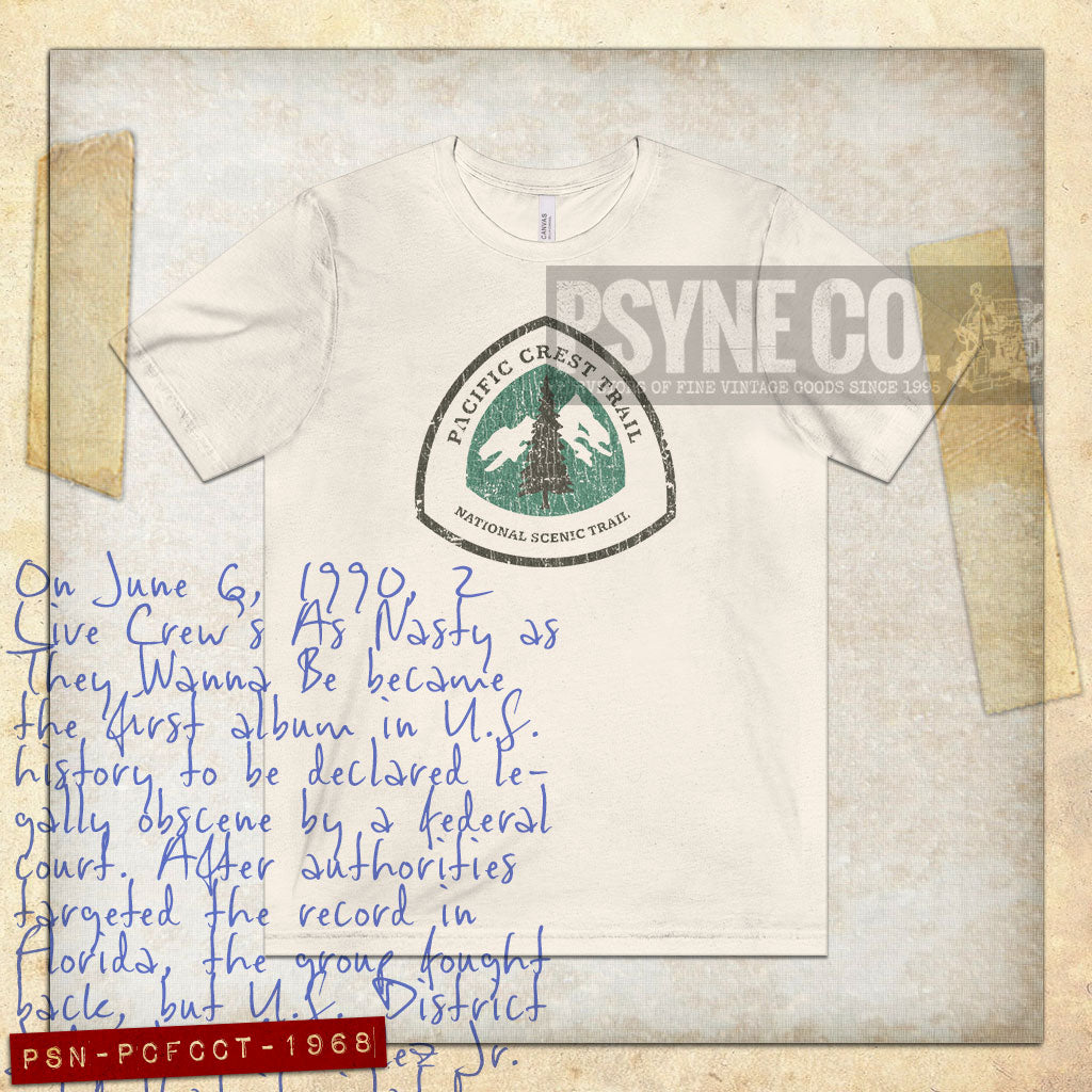 Pacific Crest Trail 1968 Vintage Men's T-Shirt