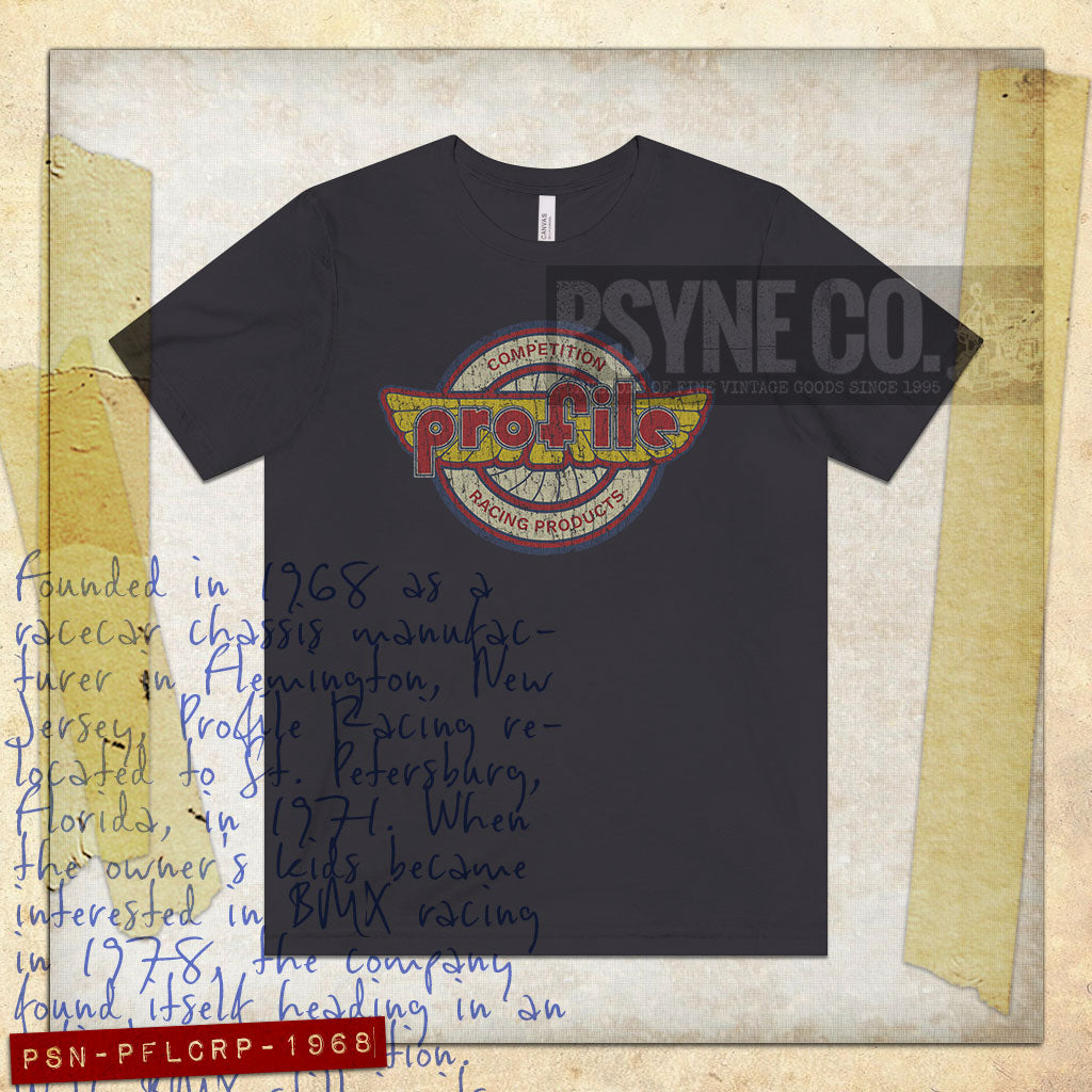 Profile Competition Racing Products 1968 Vintage Men's T-Shirt
