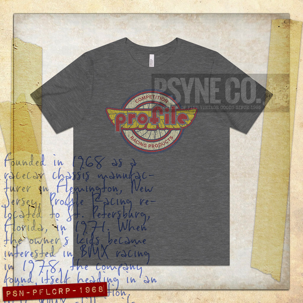 Profile Competition Racing Products 1968 Vintage Men's T-Shirt