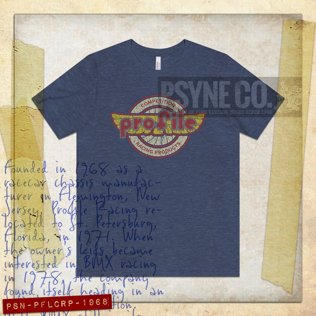Profile Competition Racing Products 1968 Vintage Men's T-Shirt