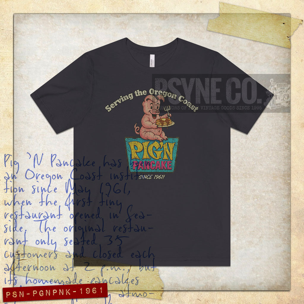 Pig 'N Pancake 1961 Vintage Men's T-Shirt