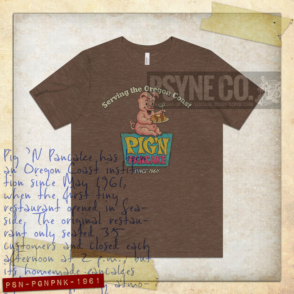 Pig 'N Pancake 1961 Vintage Men's T-Shirt