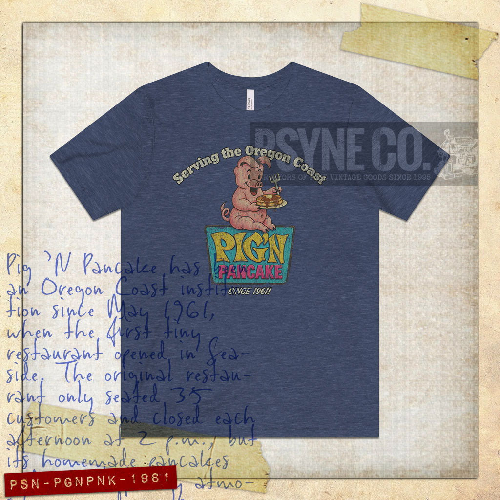 Pig 'N Pancake 1961 Vintage Men's T-Shirt