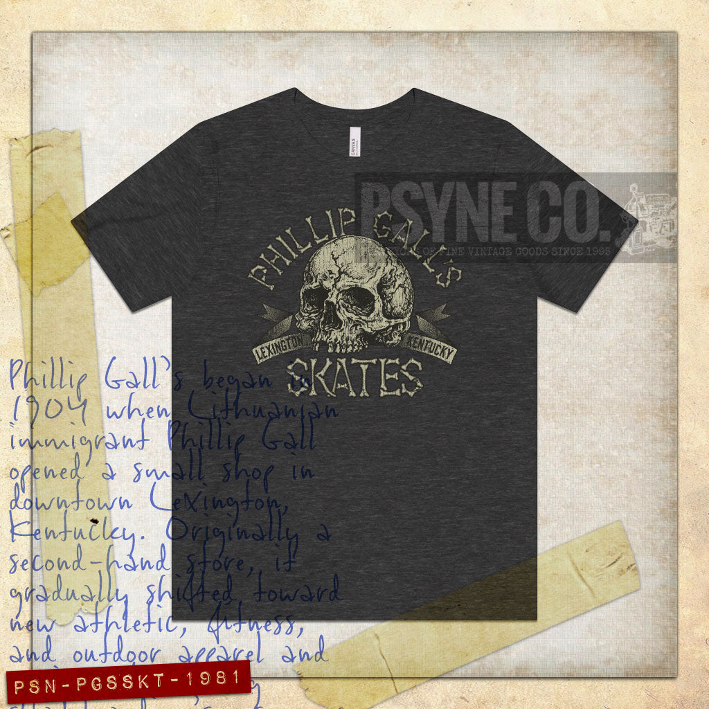 Phillip Gall’s Skates 1981 Vintage Men's T-Shirt