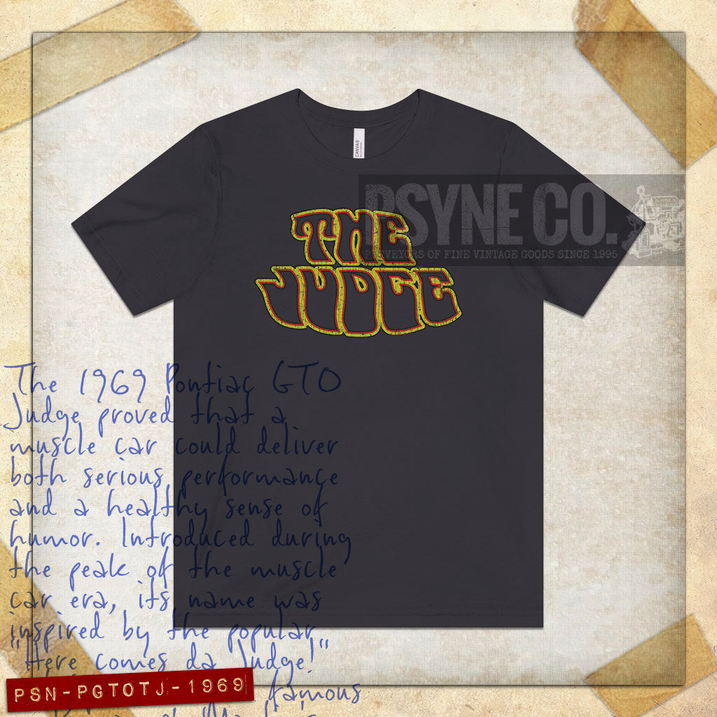 Pontiac GTO 'The Judge' 1969 Vintage Men's T-Shirt