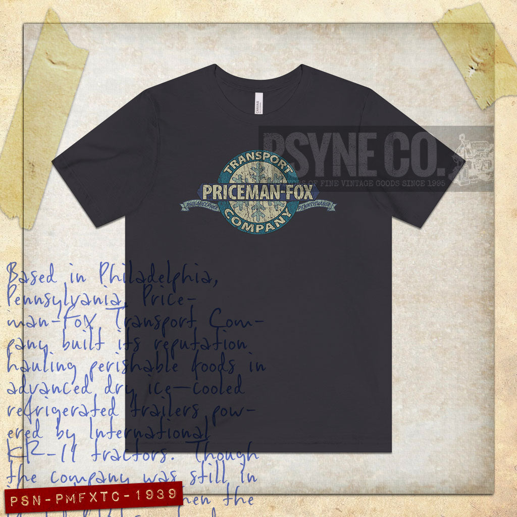 Priceman-Fox Transport Company 1939 Vintage Men's T-Shirt