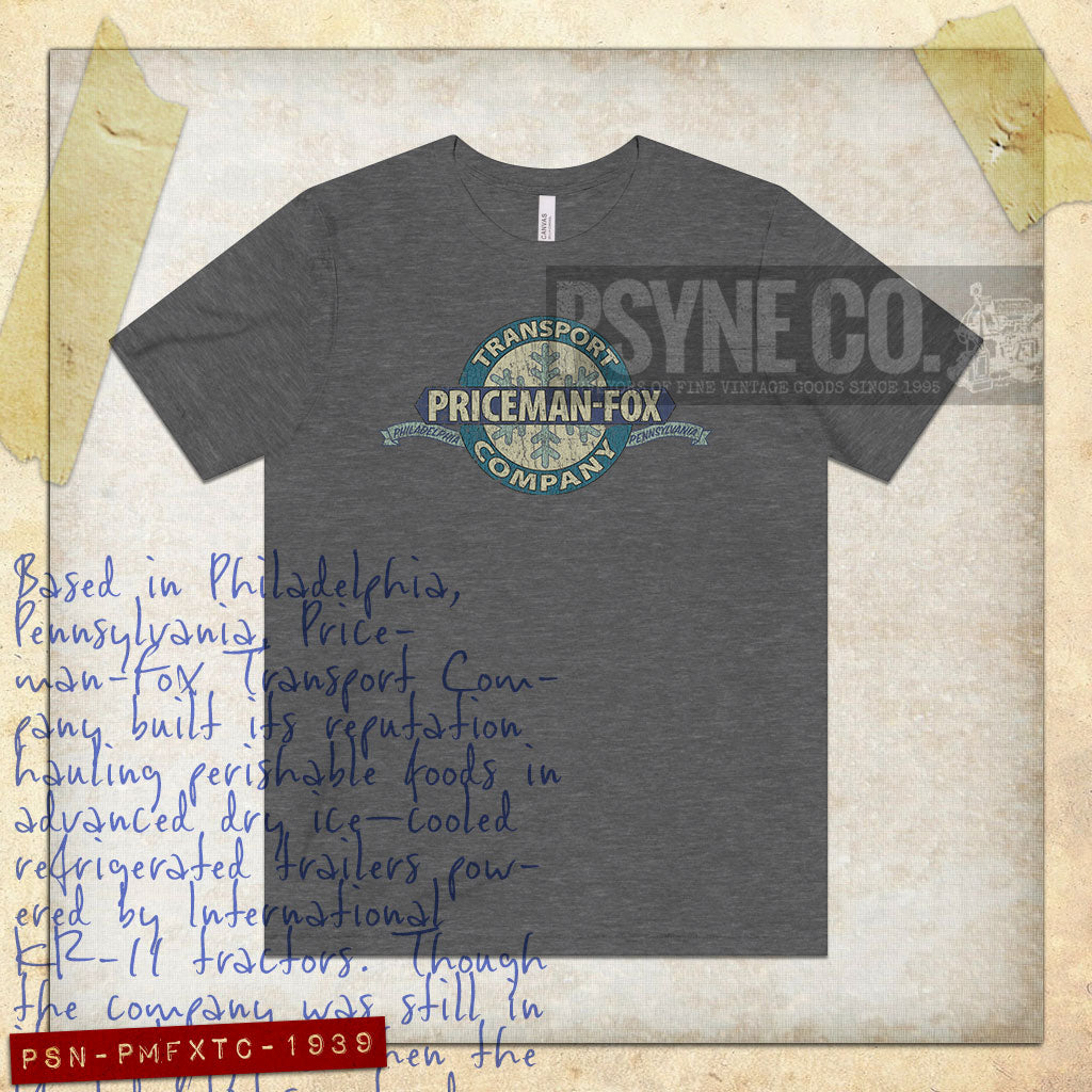 Priceman-Fox Transport Company 1939 Vintage Men's T-Shirt