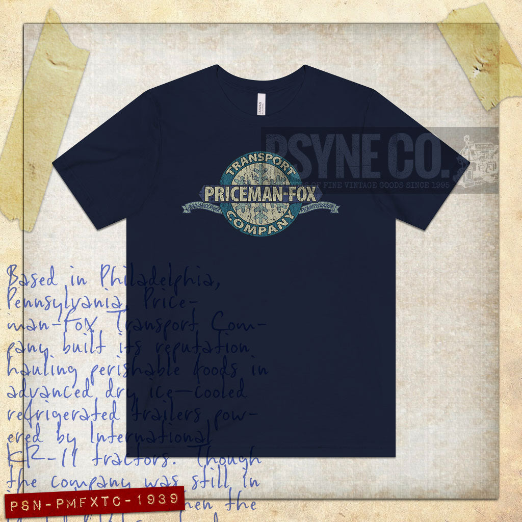 Priceman-Fox Transport Company 1939 Vintage Men's T-Shirt