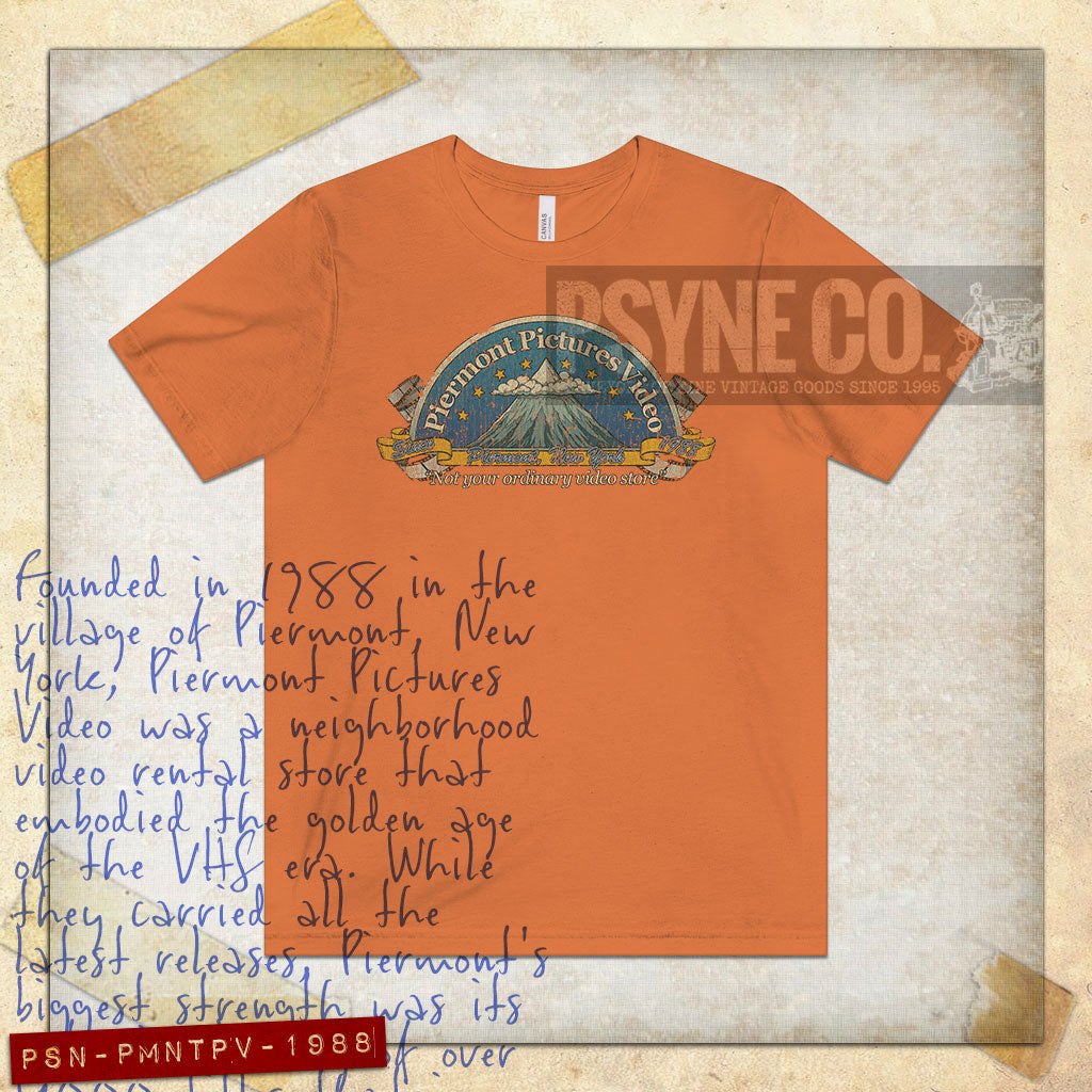 Piermont Pictures Video 1988 Vintage Men's T-Shirt