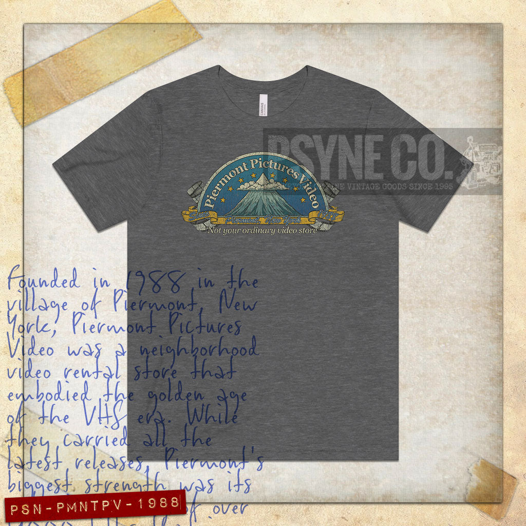 Piermont Pictures Video 1988 Vintage Men's T-Shirt