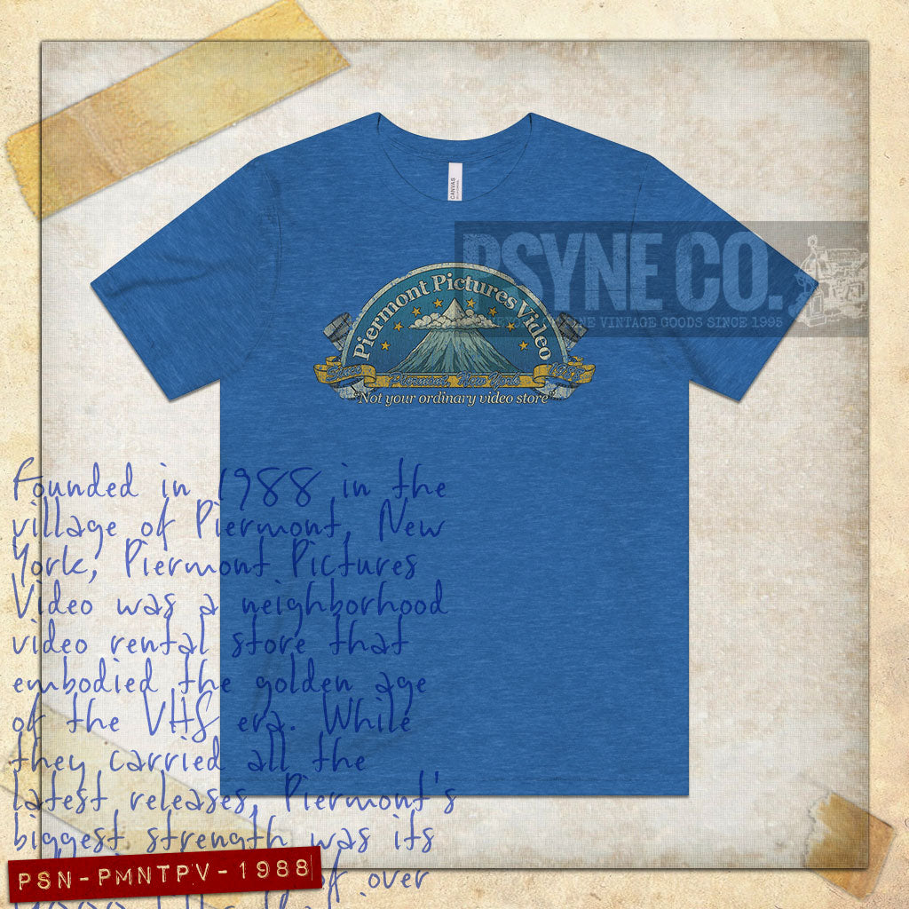 Piermont Pictures Video 1988 Vintage Men's T-Shirt