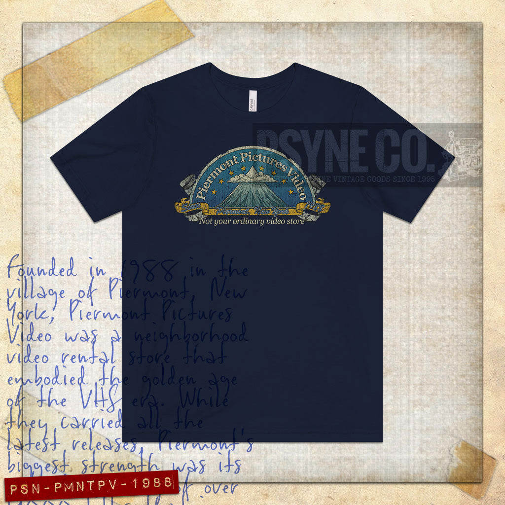 Piermont Pictures Video 1988 Vintage Men's T-Shirt