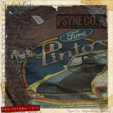 Pinto Street Machine 1974 Vintage Men's T-Shirt