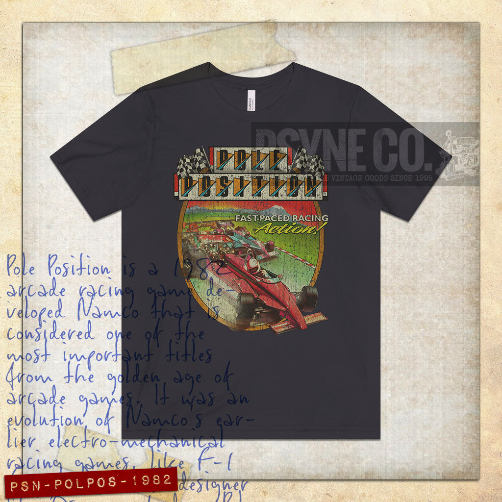 Pole Position 1982 Vintage Men's T-Shirt