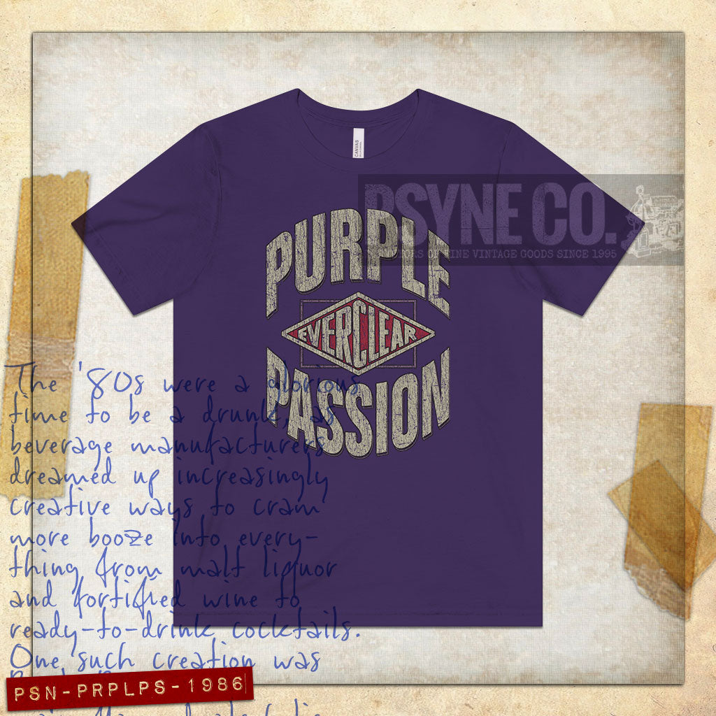 Purple Passion 1986 Vintage Men's T-Shirt