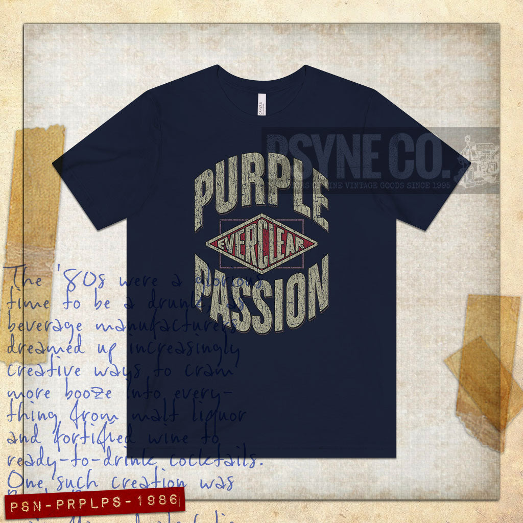 Purple Passion 1986 Vintage Men's T-Shirt