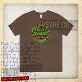Pirate Radio KQLZ 100.3 FM Crankin' & Yankin' 1989 Vintage Men's T-Shirt