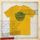 Pirate Radio KQLZ 100.3 FM Crankin' & Yankin' 1989 Vintage Men's T-Shirt
