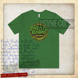 Pirate Radio KQLZ 100.3 FM Crankin' & Yankin' 1989 Vintage Men's T-Shirt