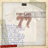 Portland Mavericks 1977 F/B Vintage Men's T-Shirt
