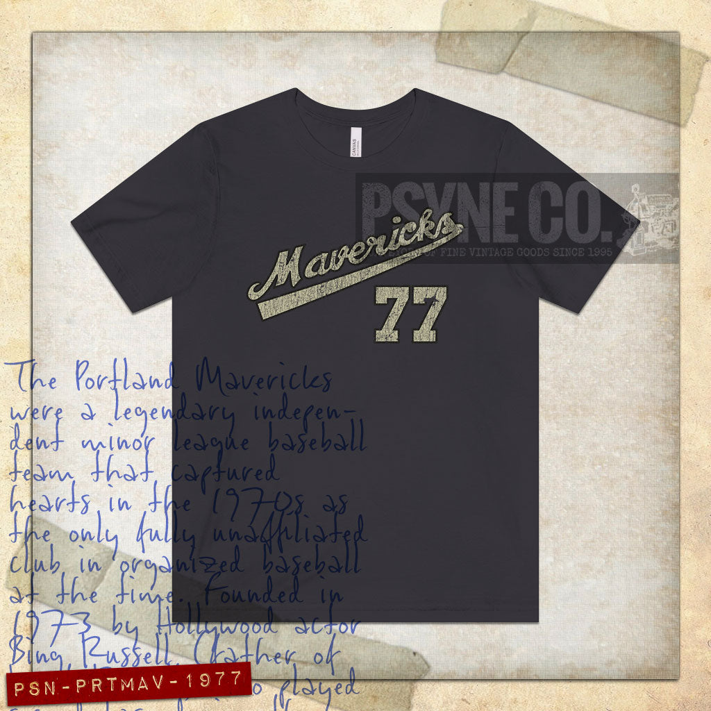 Portland Mavericks 1977 F/B Vintage Men's T-Shirt