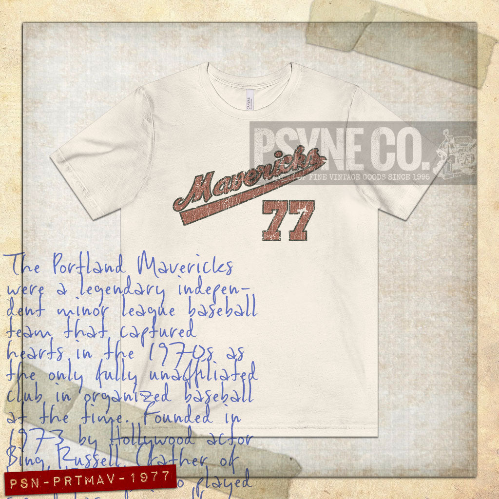 Portland Mavericks 1977 F/B Vintage Men's T-Shirt