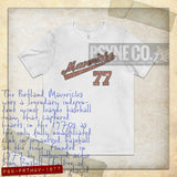 Portland Mavericks 1977 F/B Vintage Men's T-Shirt