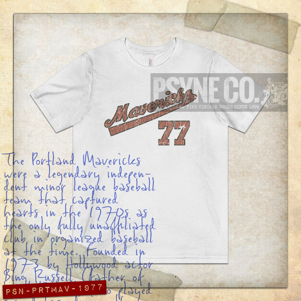 Portland Mavericks 1977 F/B Vintage Men's T-Shirt