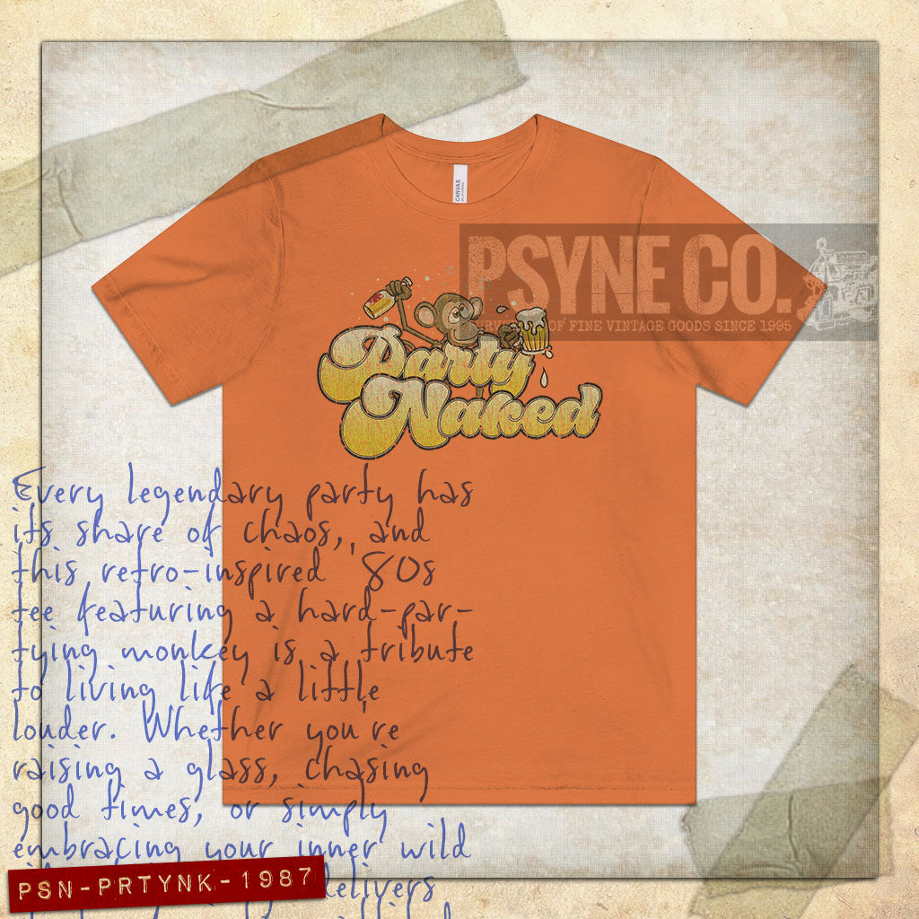Party Naked 1987 Vintage Men’s T-Shirt