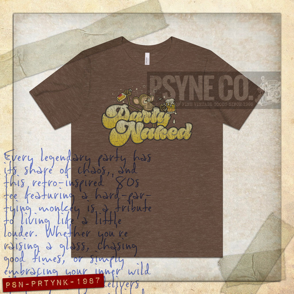 Party Naked 1987 Vintage Men’s T-Shirt