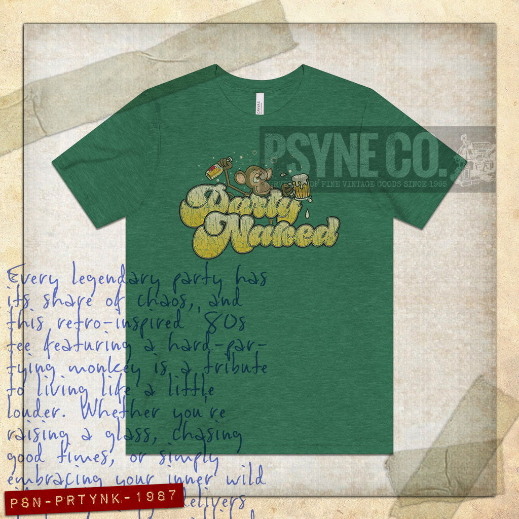 Party Naked 1987 Vintage Men’s T-Shirt